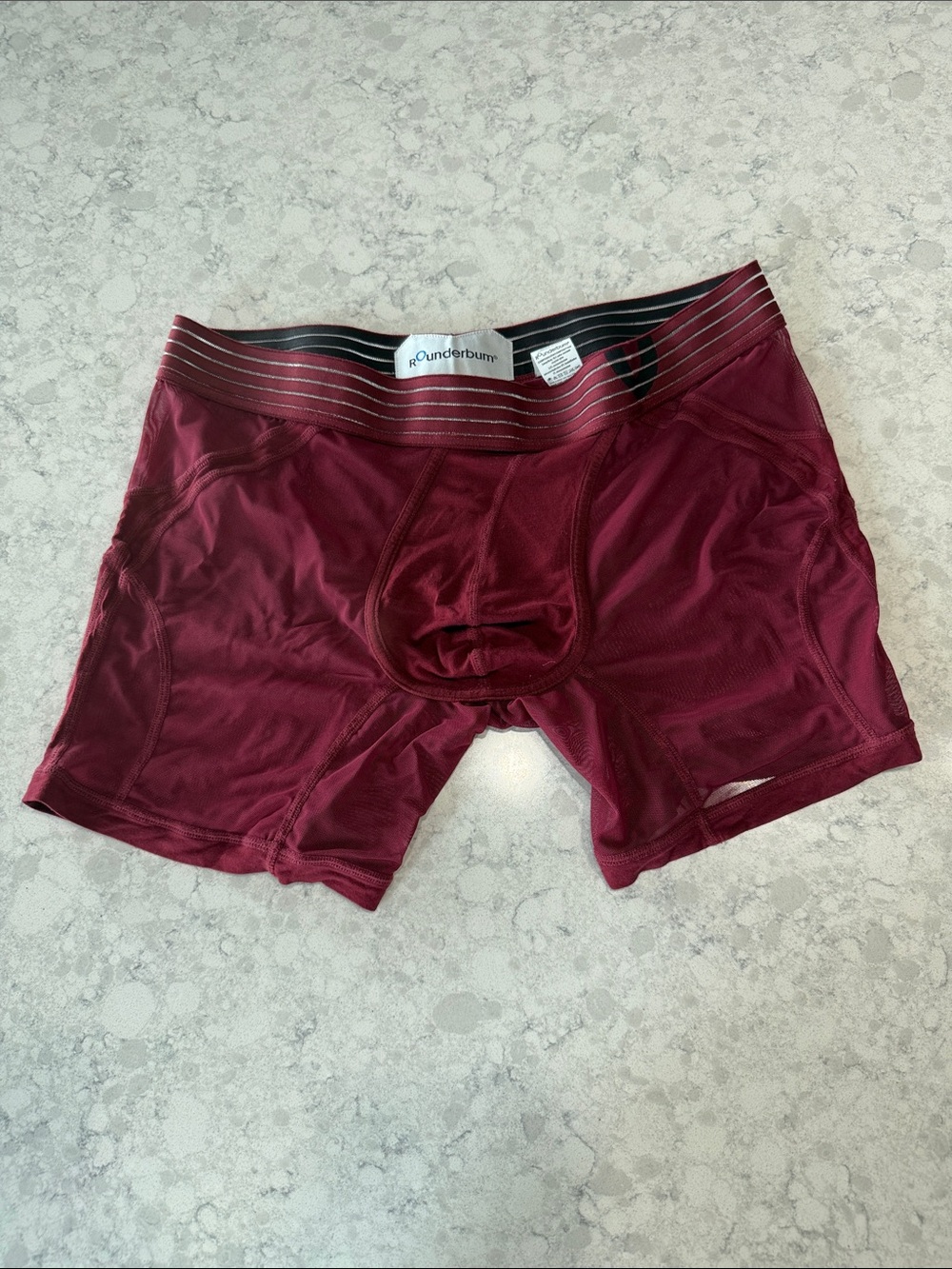 Rounderbum  Boxer Briefs - Burgundy
